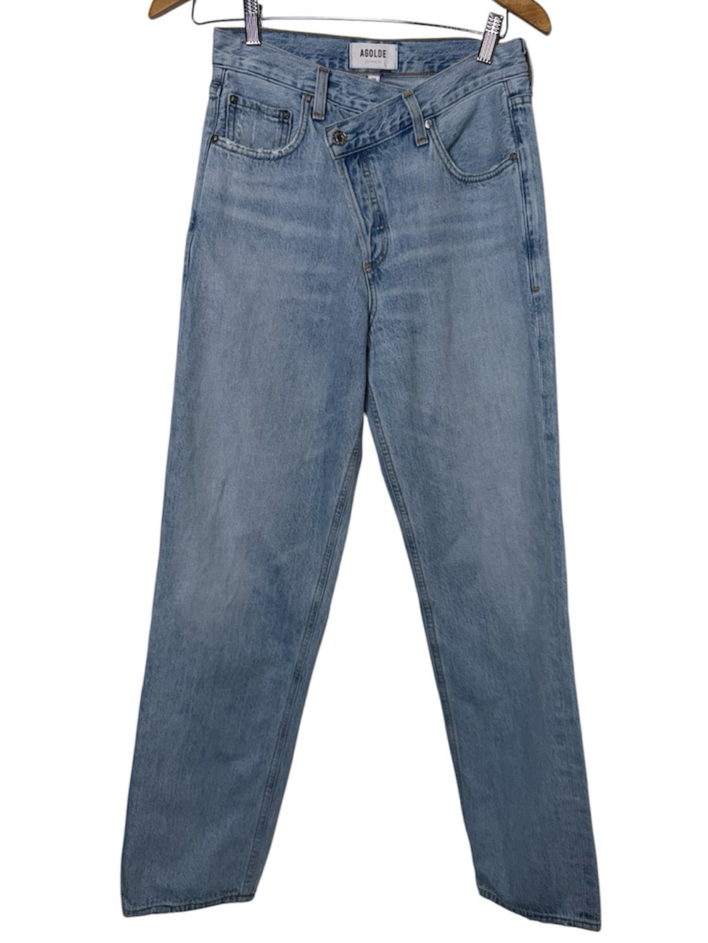 AGOLDE Criss Cross Jean in Suburbia Size 24 - Picture 5 of 11
